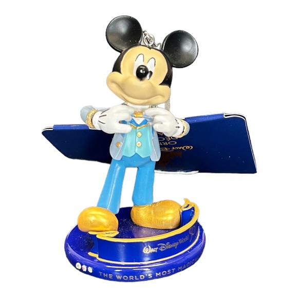 2021 Disney Walt Disney World 50th Anniversary Mickey Mouse Figural Ornament - Picture 1 of 2